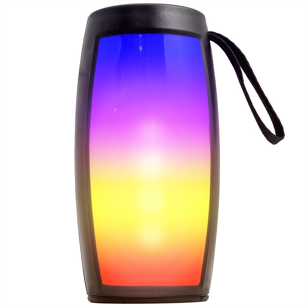 Caixa De Som Bluetooth Amplificada Potente LED RGB USB SD Radio Fm Mp3 Celular Note Tablet Conexão TWS
