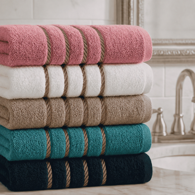 Kit Toalha de Banho Grande Felpuda Macia Premium 100% Algodão Ótima Absorção