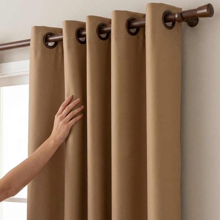 Cortina Blackout 2,20m X 1,30m / 2,80m X 1,60m Corta Luz 100% PVC Decoração Resistente
