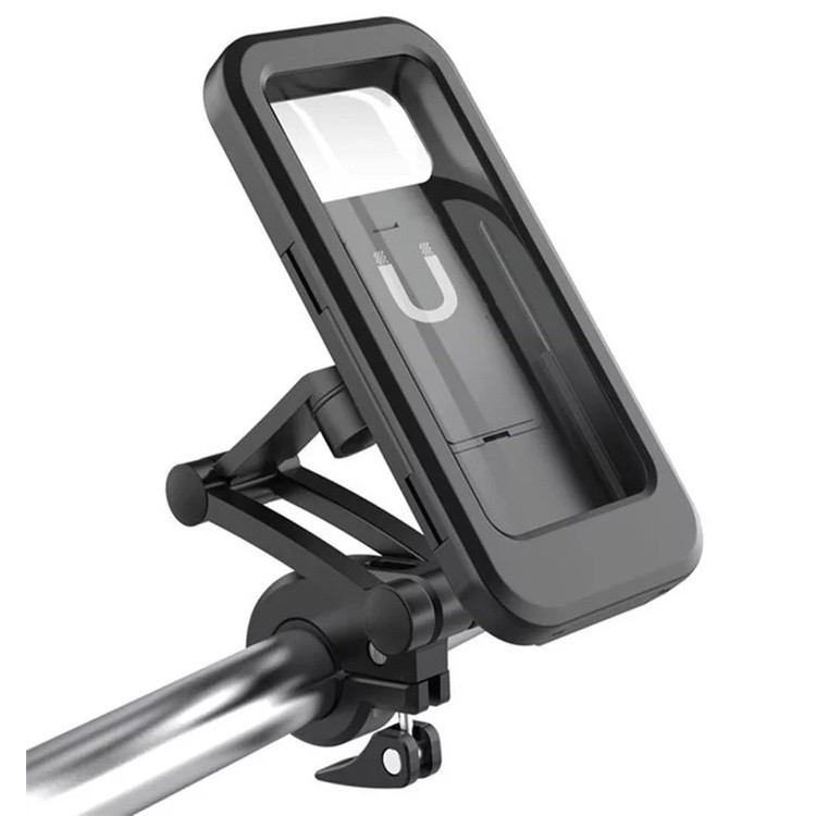 Suporte Case Capa Celular P Bike Moto Prova D'agua Magnetico