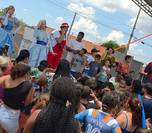 Brodowski promove evento para crianças no bairro Roberto Fabbri