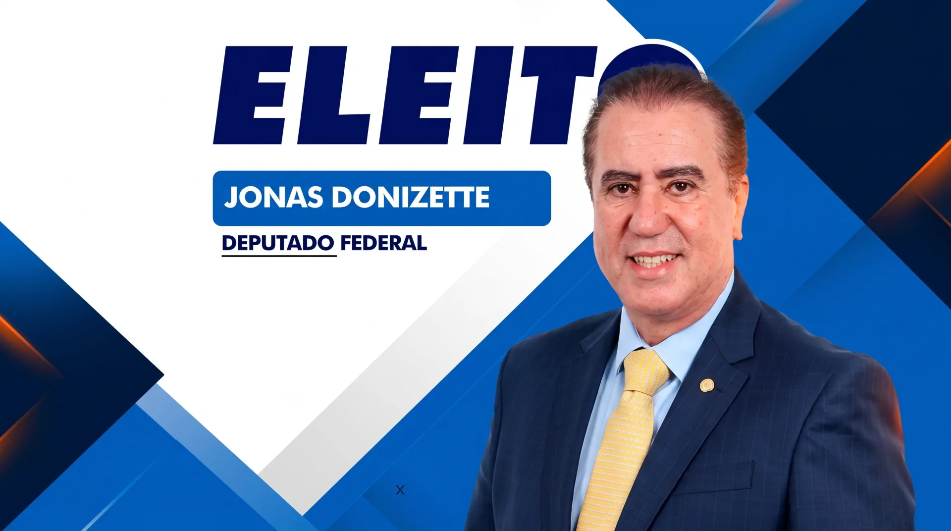 Jonas Donizette assegura reeleição para a Câmara dos Deputados em SP